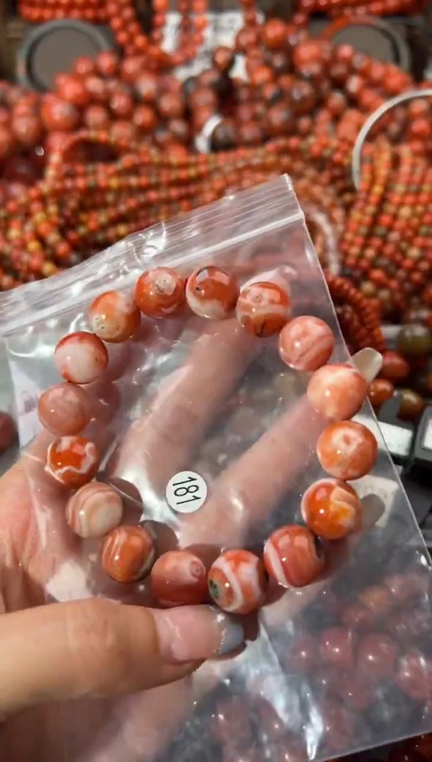 未镶嵌手串南红玛瑙13+