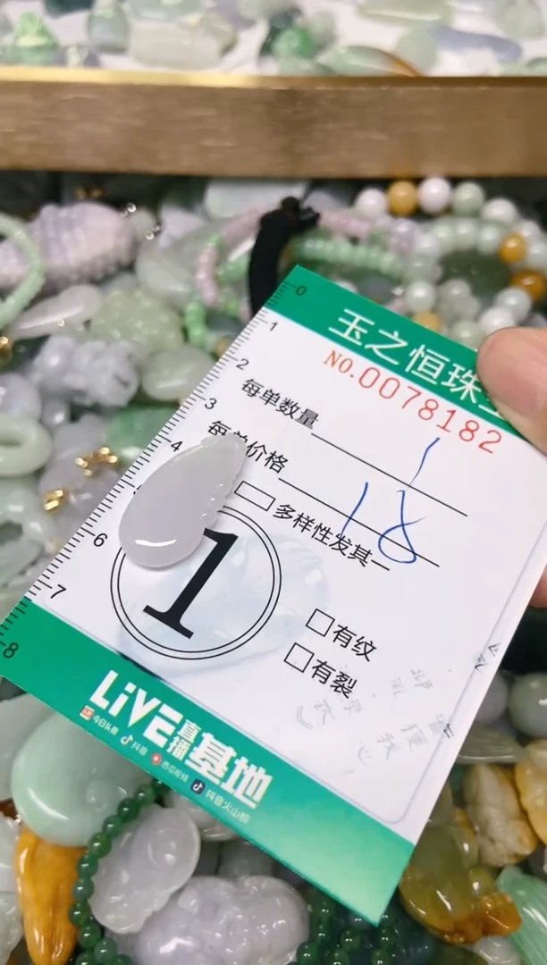 翡翠未镶嵌颈饰闪购0078182