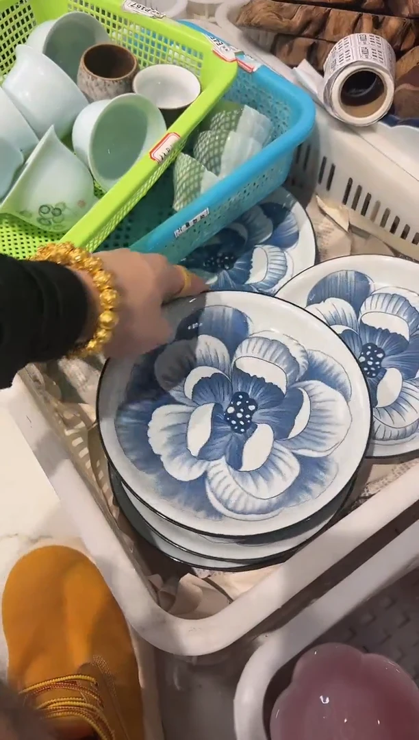 瓷片微瑕商品，介意勿拍②