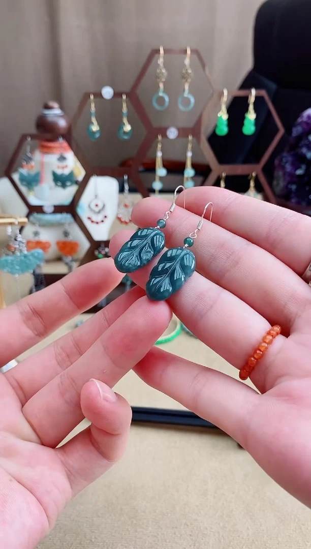 未镶嵌翡翠耳饰22