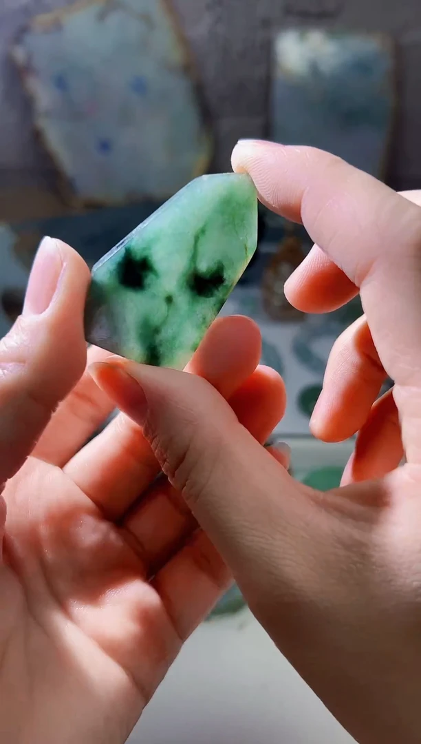 裸石翡翠天然翡翠A货余 南 798