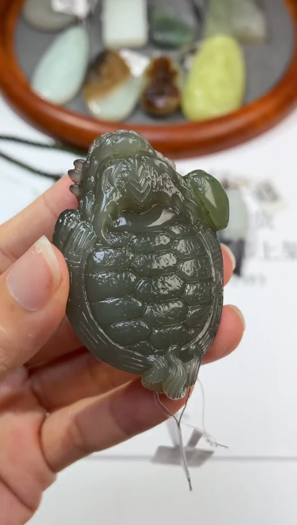 未镶嵌和田玉挂件明*g300050