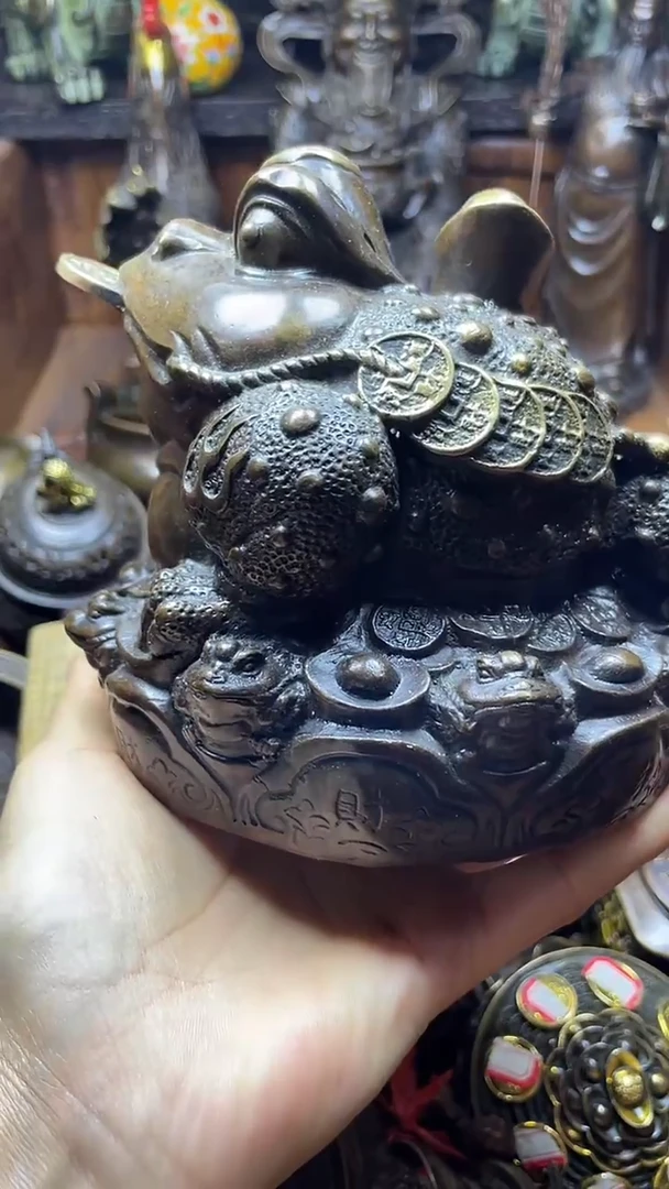闪购链接，点击下单，有运费险，铜摆件