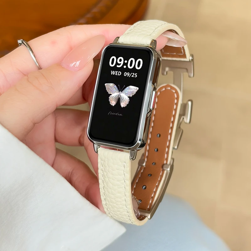 时尚百搭智能手表女2025新款女士离线支付换壁纸手表运动手环简约