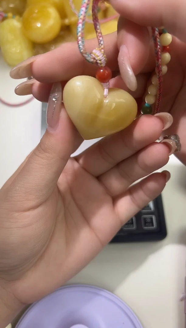 裸石琥珀未镶嵌天然琥珀蜜蜡吊坠
