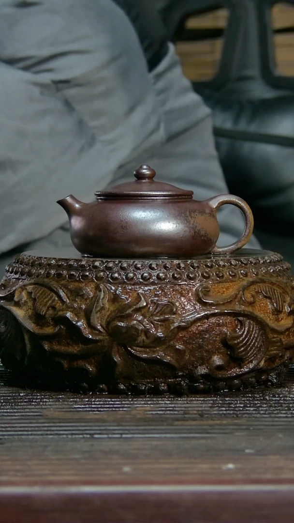 【闪购商品】紫砂茶壶朱泥柴烧 容量150