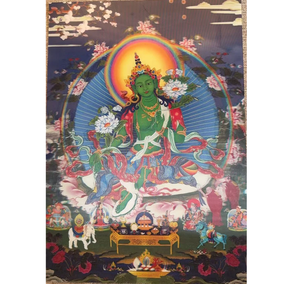【龙措设计】二十一度母卡片（34.5cm*24.5cm）