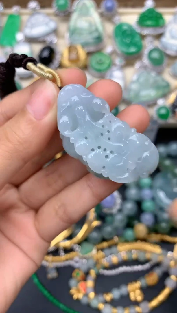 【闪购商品】翡翠颈饰未镶嵌67-中国好珍宝