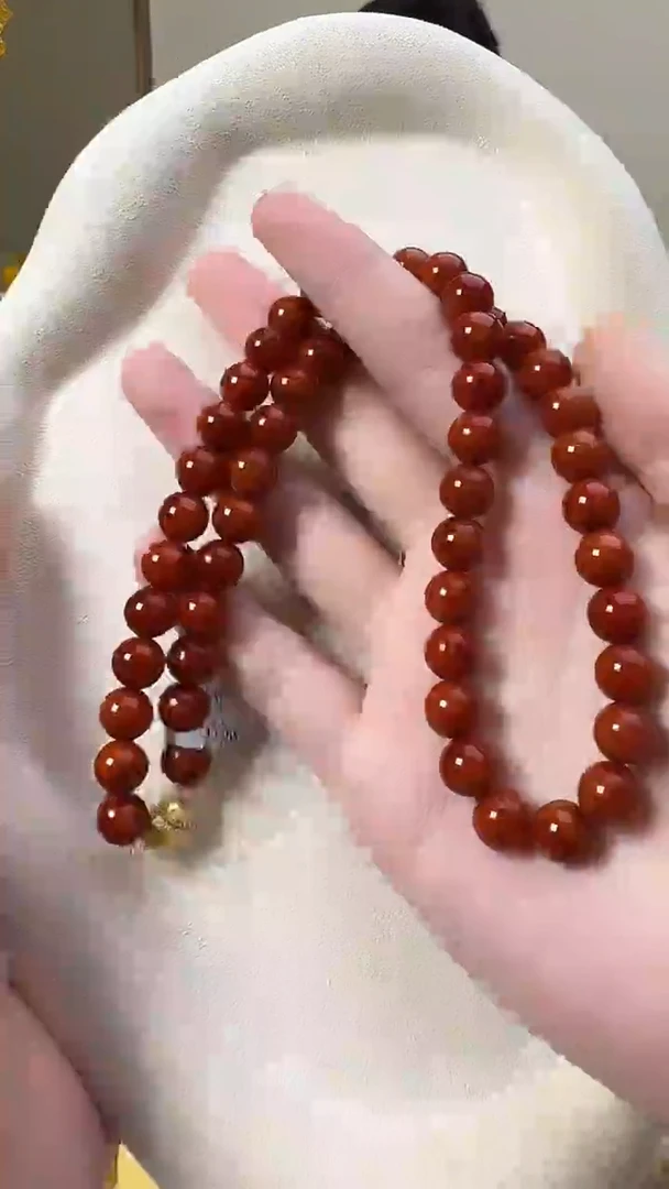 颈饰未镶嵌南红玛瑙项链