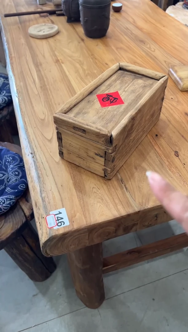木（非红木类）老木盒