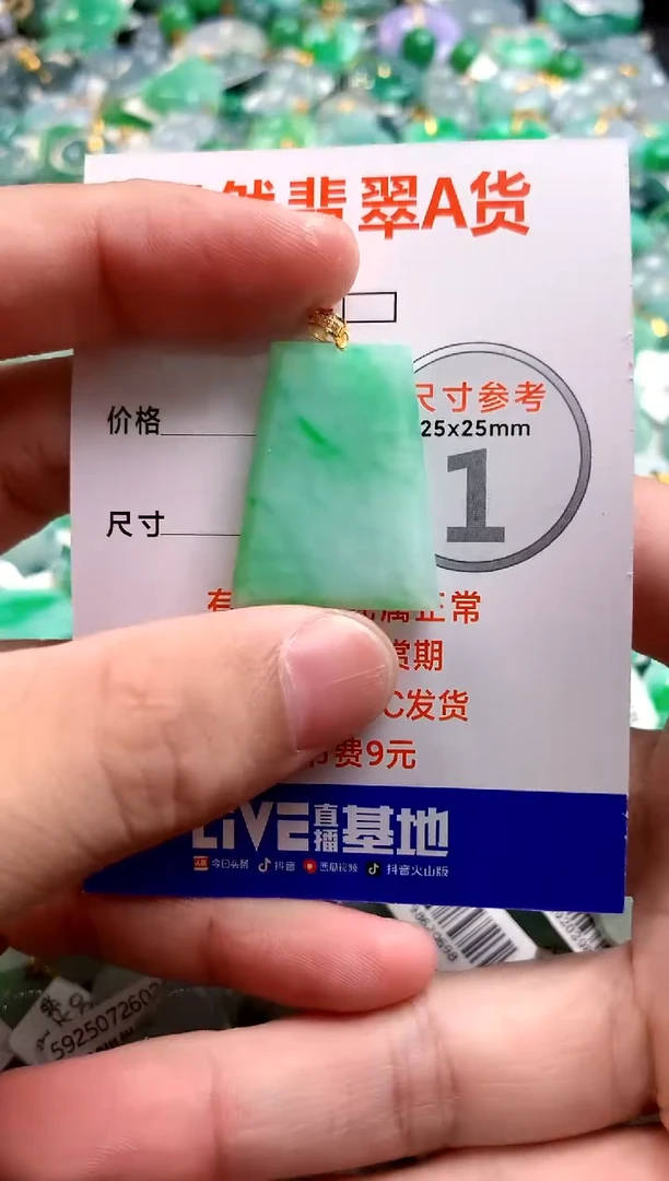 颈饰18K金镶嵌翡翠0281565602
