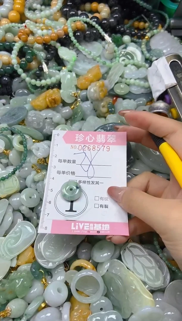 翡翠未镶嵌颈饰闪购0268579