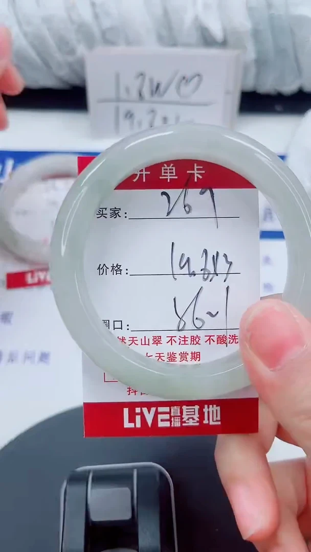 未镶嵌手镯石英质玉269-55/56