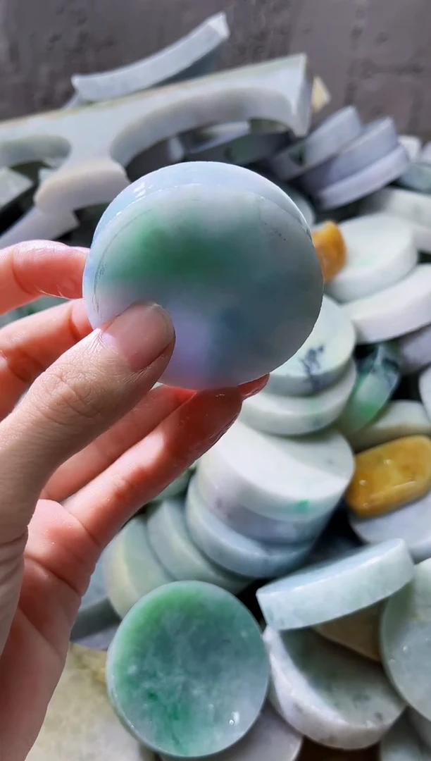 裸石翡翠翡翠a货正品玉石古陈803