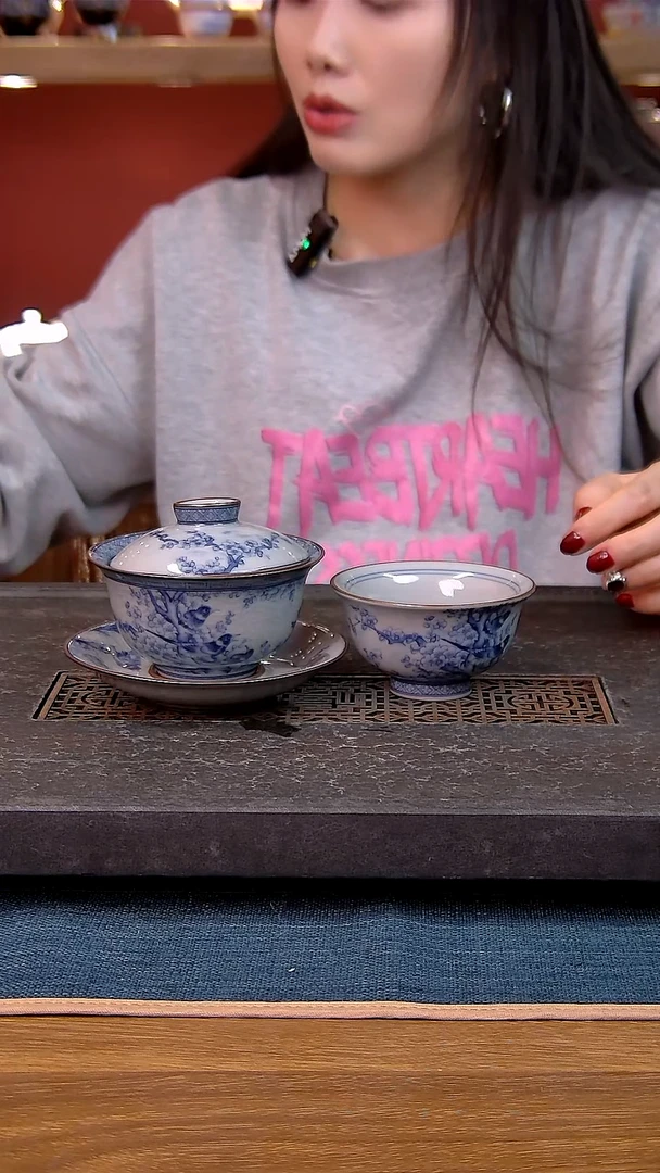 简装家用款2件套 老陶泥开片纹陶瓷茶具