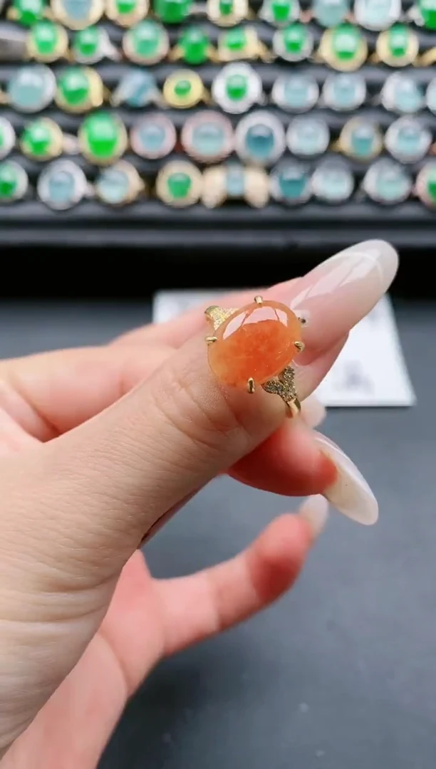 【闪购商品】翡翠戒指银S925镶嵌1111111111