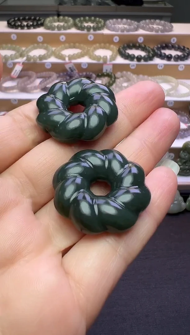 颈饰未镶嵌和田玉19号链接多样性发一约卡30*9