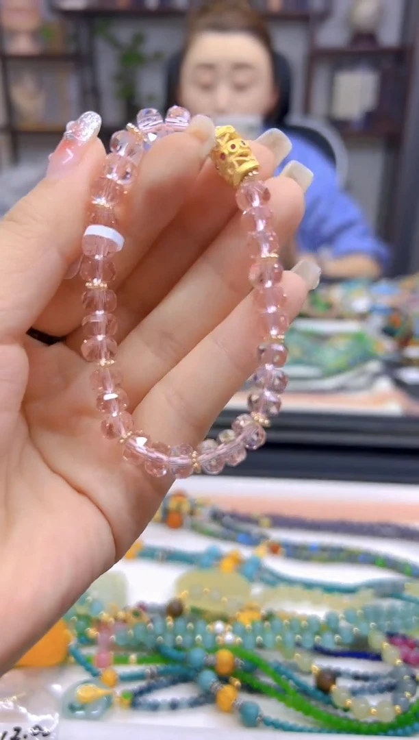 水晶手链未镶嵌DIY款S662