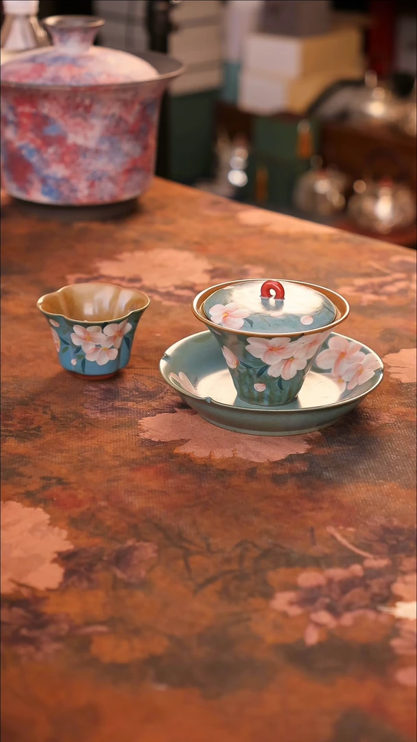 【闪购商品】陶瓷茶具（无礼盒无茶盘）@@A12010