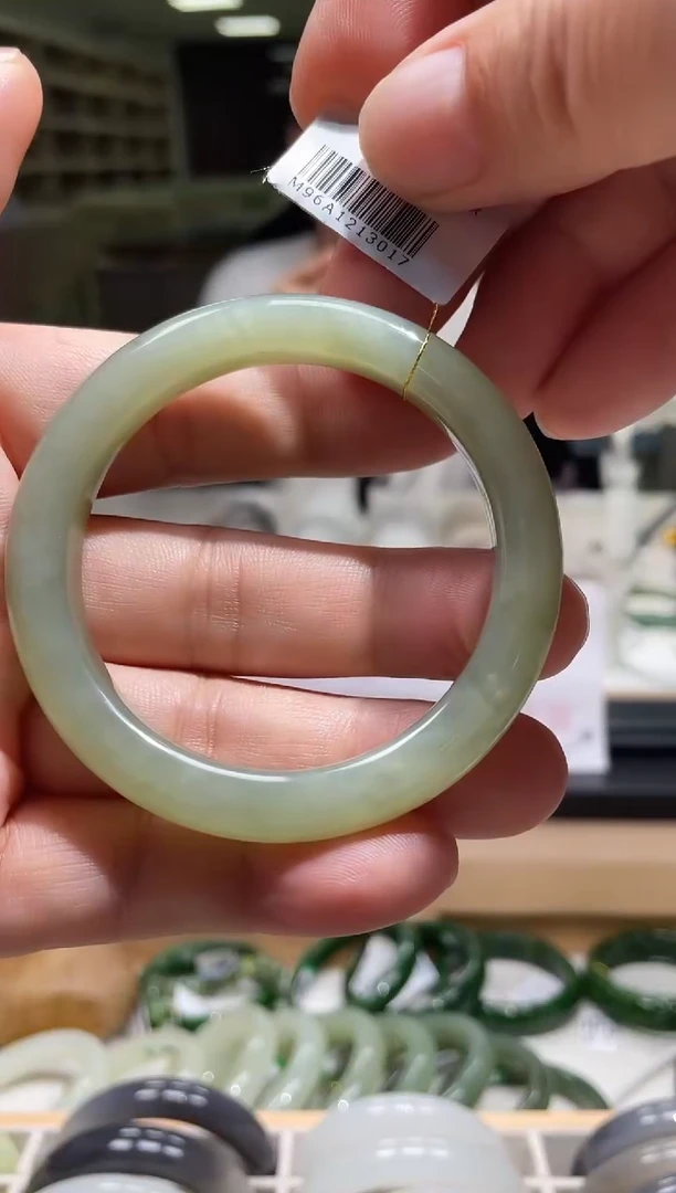 未镶嵌手镯和田玉54圈口 3017