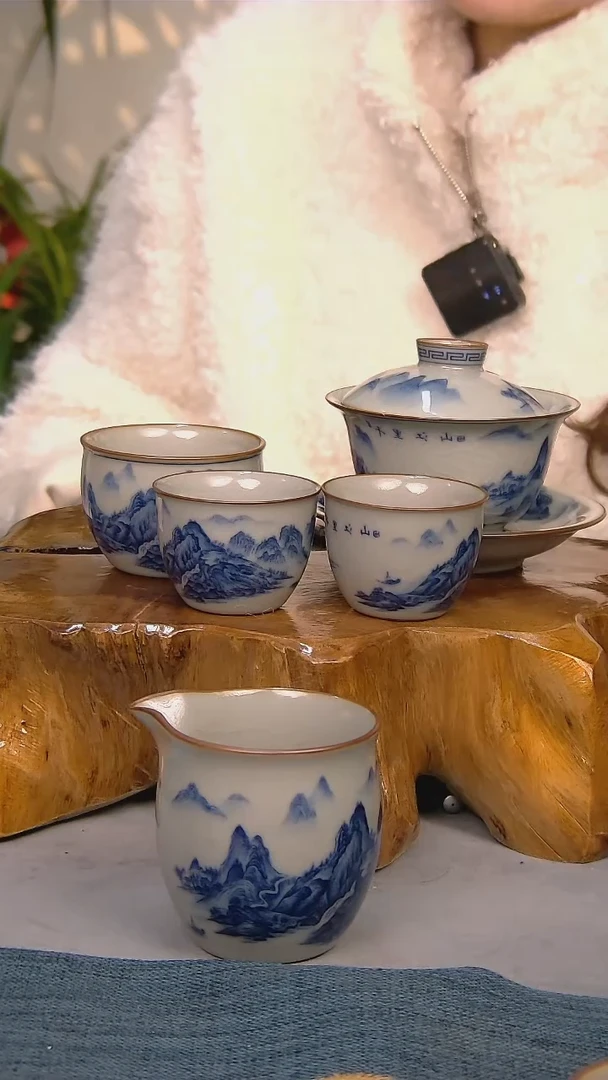 【闪购商品】简装家用款5件套 陶瓷家用茶具系列