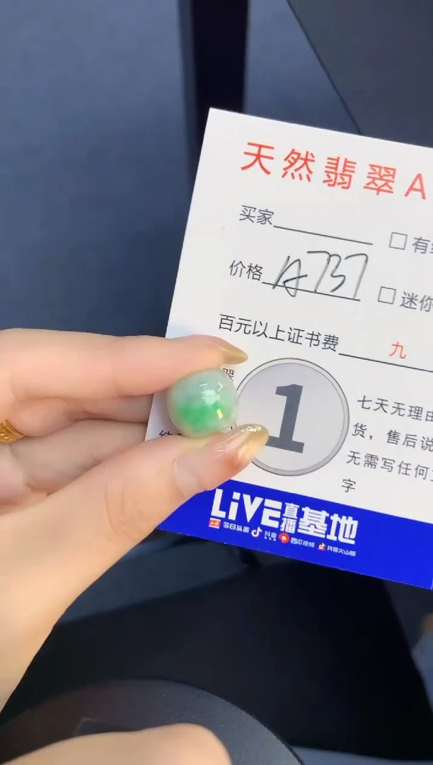 颈饰未镶嵌翡翠天然缅甸A货翡翠