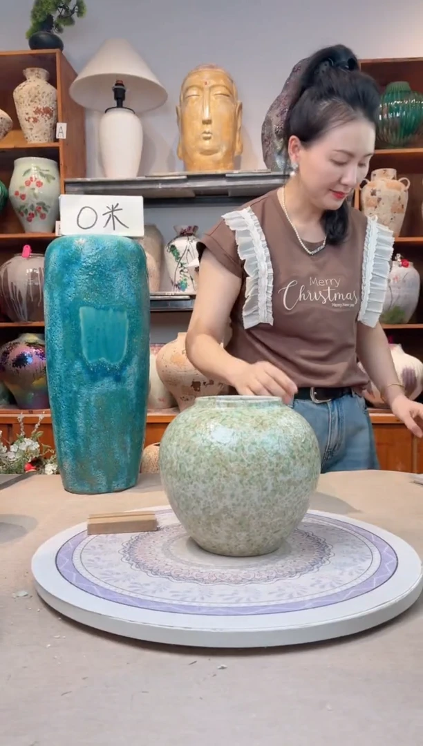 瓶陶瓷花瓶  春意盎然  小号 微瑕