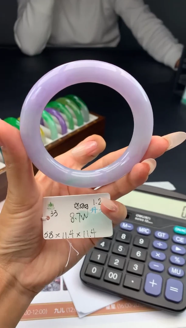 未镶嵌手镯翡翠翡翠自带#送人#，假一赔三