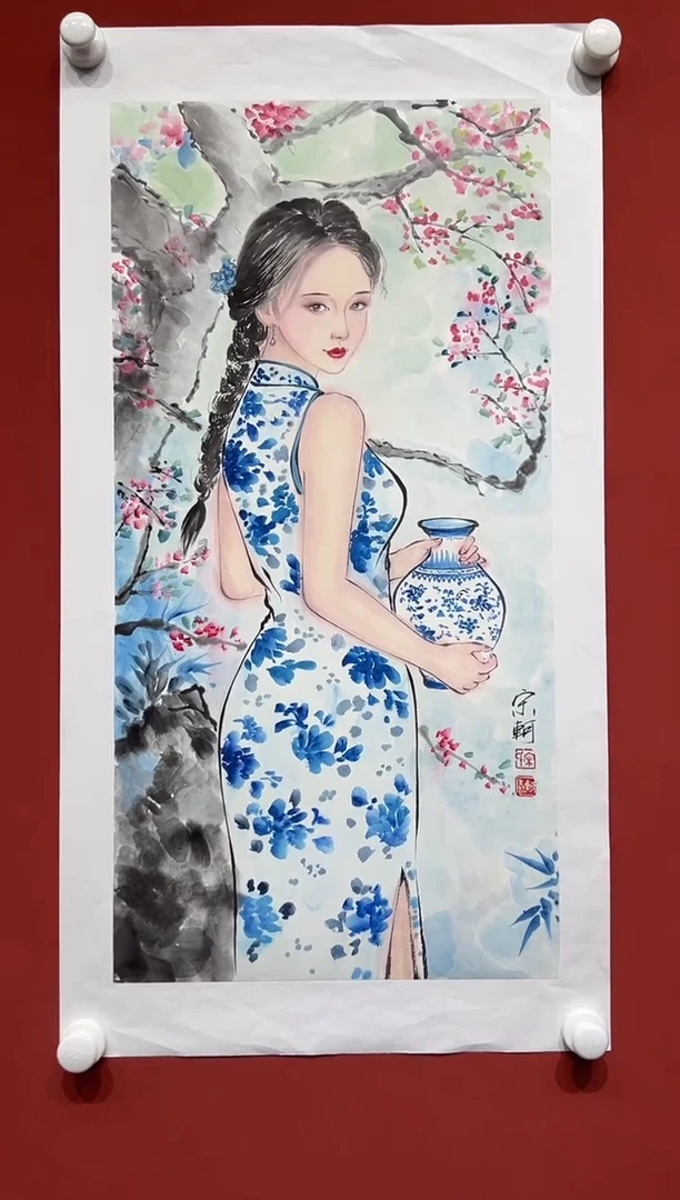 国画宋柯-2平尺-国画作品-XXWJ