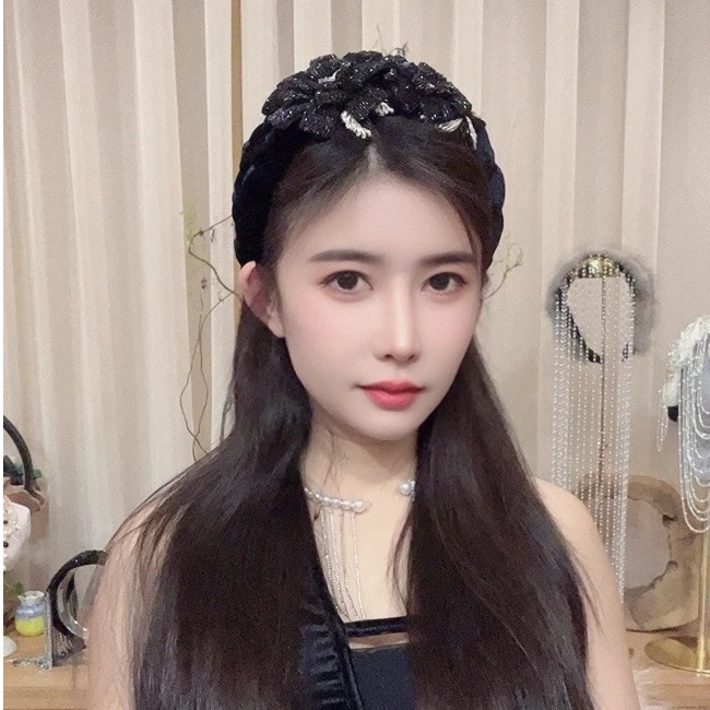 原创设计师复古民族小香风发箍简约高端优雅气质时尚百搭发饰