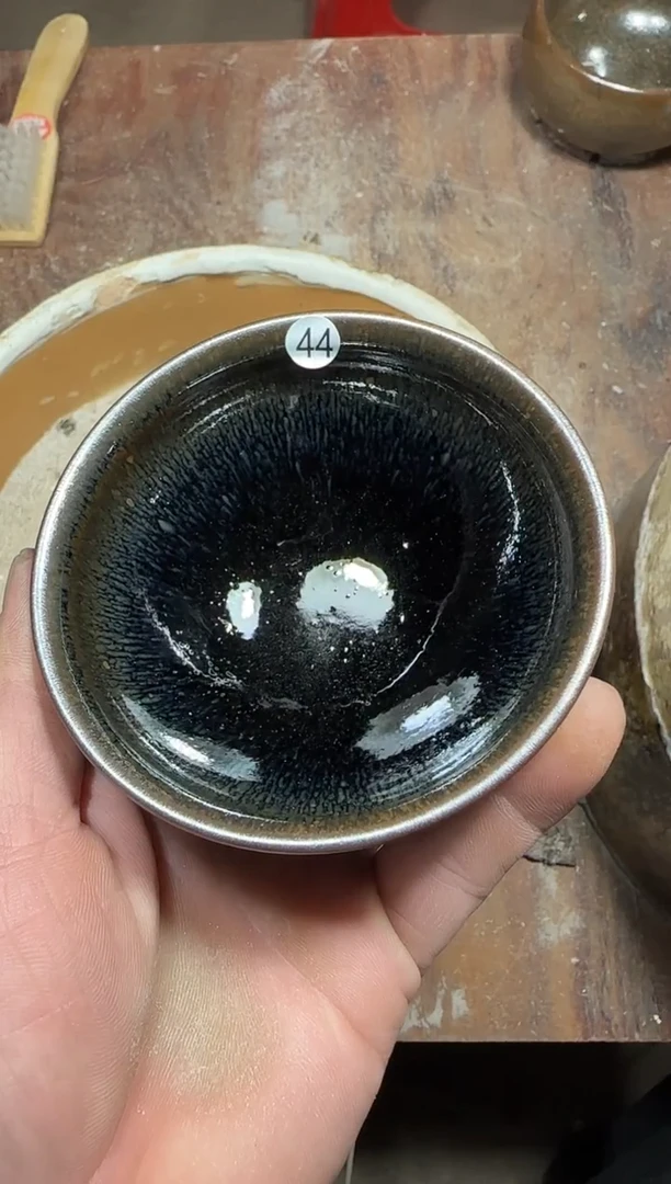 茶盏印春堂柴烧建盏