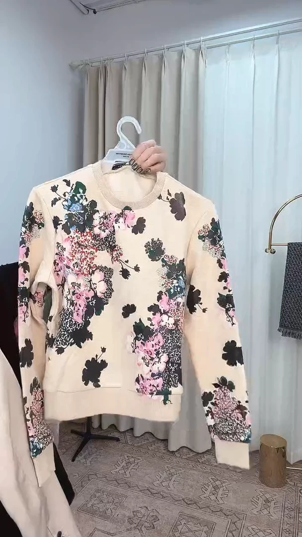 YEVACHAO女士时尚搭配卫衣S