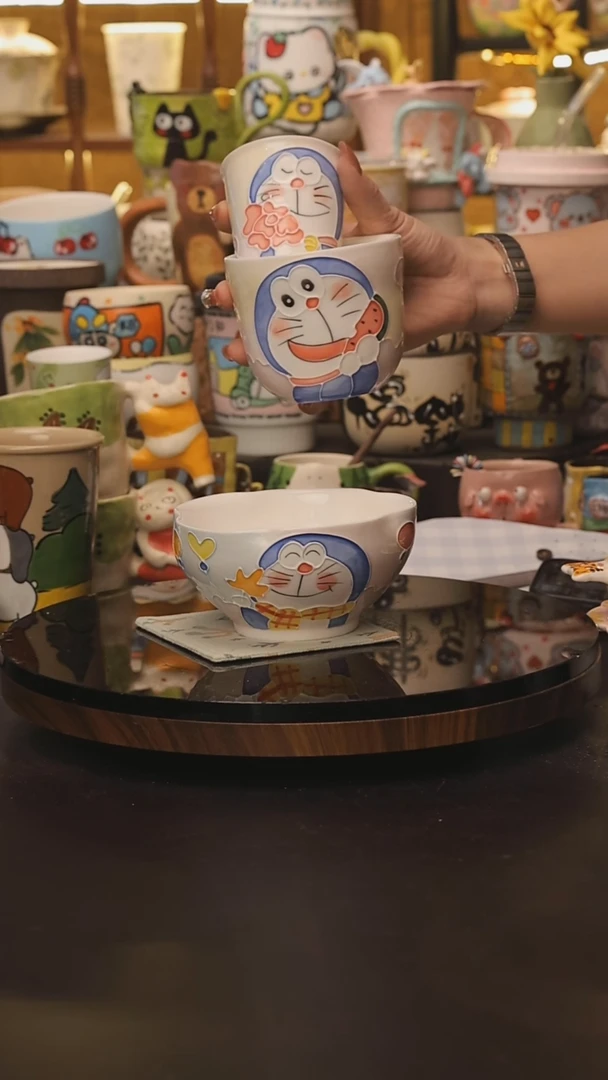 景德镇釉下彩绘设计师款式陶瓷