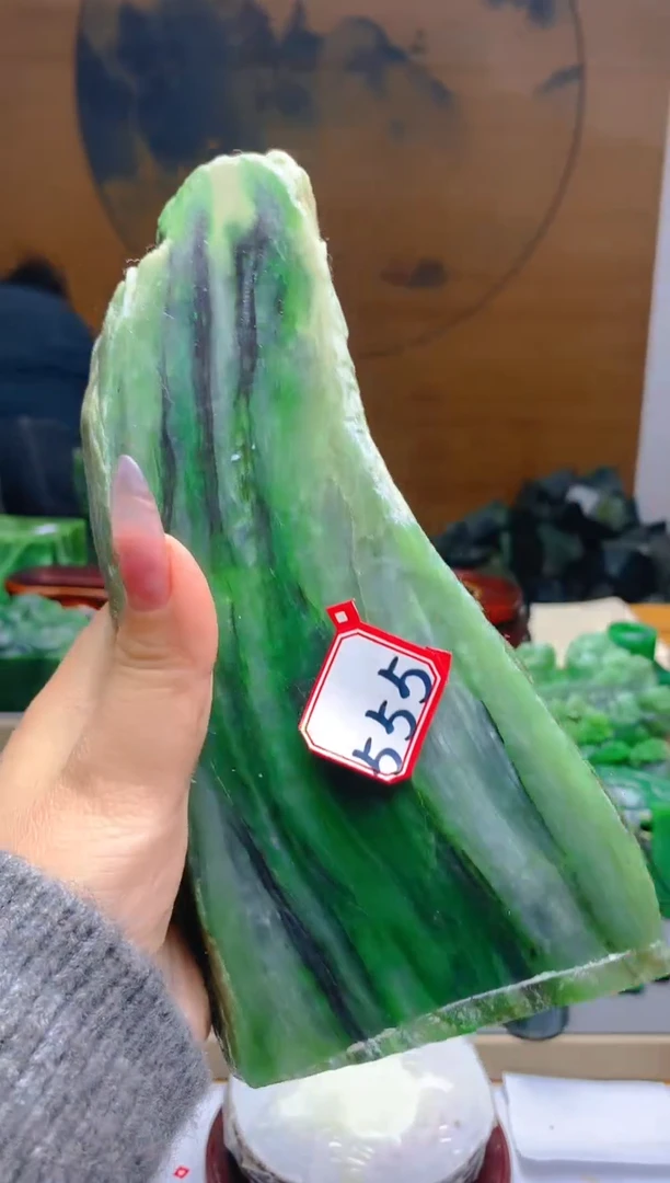 【闪购商品】和田玉（碧玉）珠宝半成品未镶嵌1