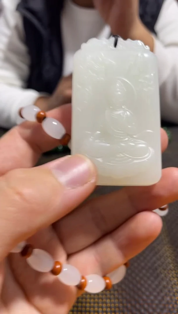 【闪购商品】双面工山水观音1件