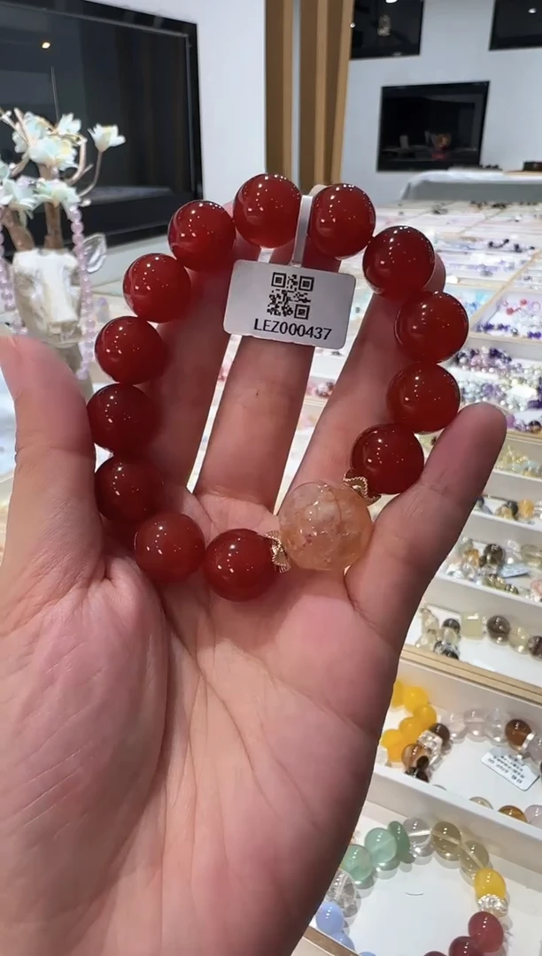 未镶嵌手串玛瑙/玉髓手串