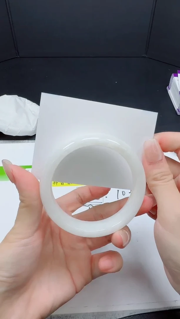 和田玉手镯未镶嵌090-5655