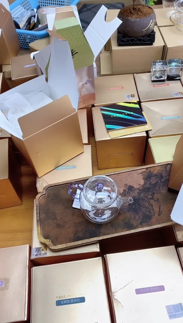 【闪购商品】禾器金标宴臣壶浅紫色