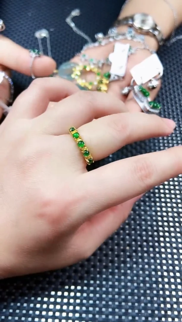 【闪购商品】翡翠戒指未镶嵌111111111