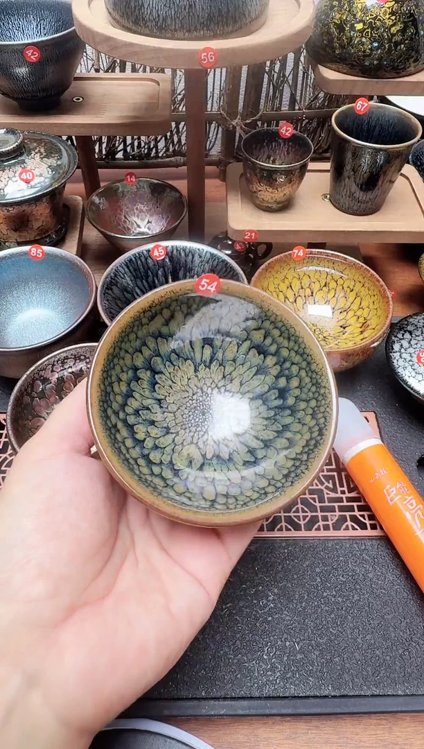茶盏54号建盏工匠茶器