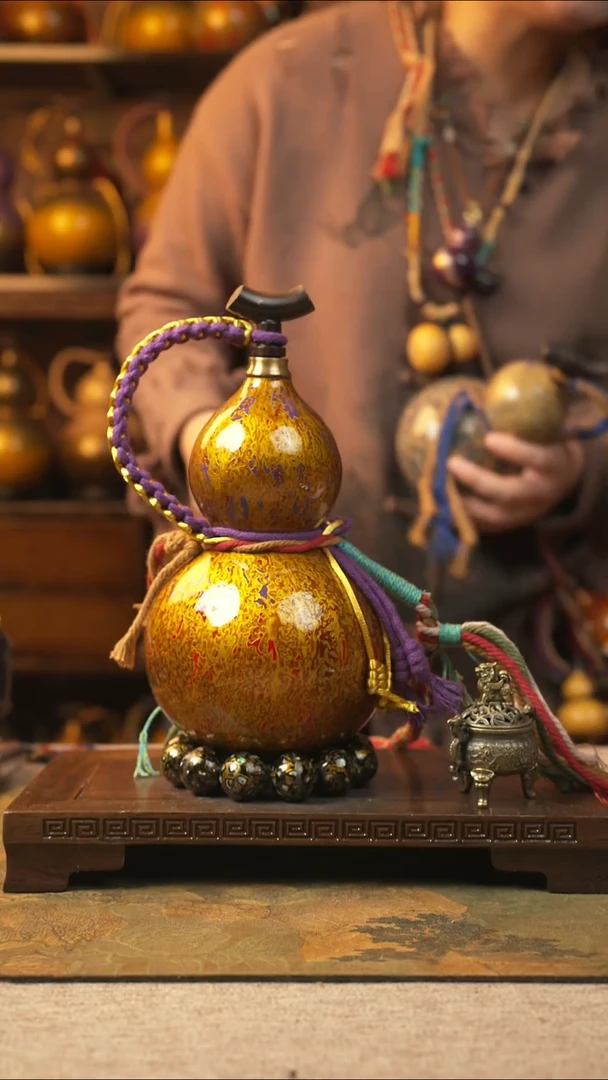 170大漆一物一拍记葫堂出品【不带手串】