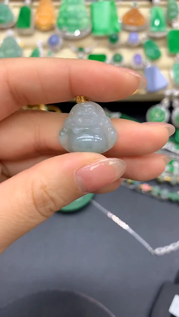 【闪购商品】翡翠颈饰18K金镶嵌54-中国好珍宝