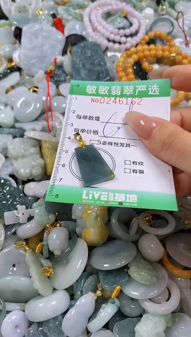 翡翠未镶嵌颈饰闪购0246162