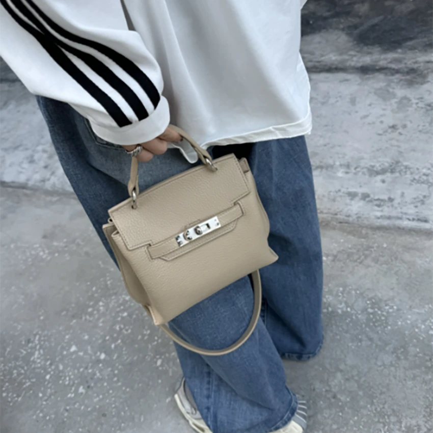 【Show Mi】SK-92578-杏色-轻奢小众时尚百搭女士包包sm