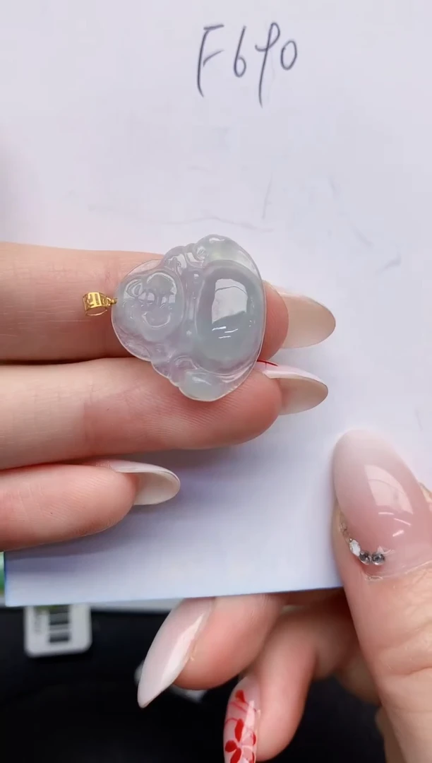 【闪购商品】翡翠颈饰18K金镶嵌00000000000