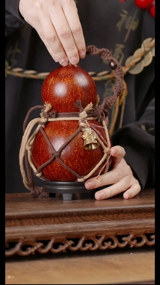 238号精品天然大漆酒葫芦一物一拍~