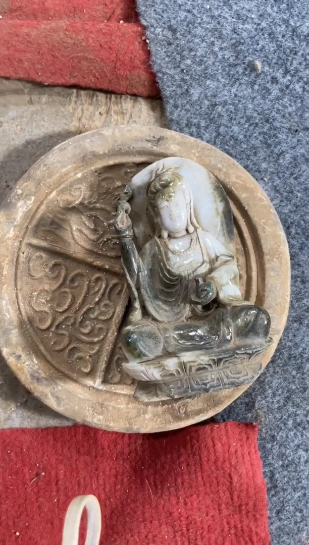 瓷片手工，手绘，陶瓷