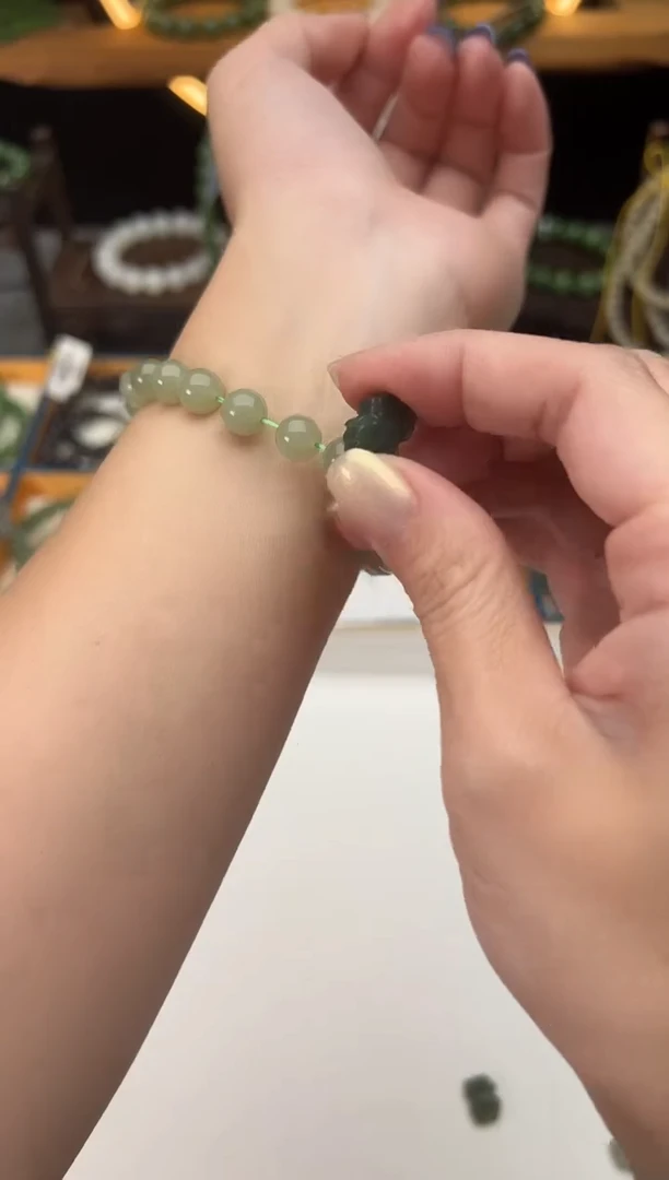 手链未镶嵌和田玉A20 多样性发一