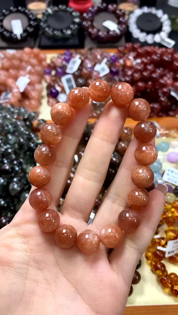 未镶嵌手链长石11+