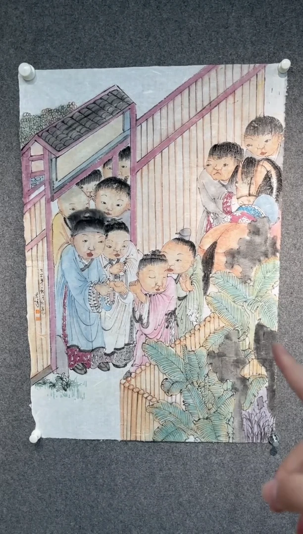 国画洪峰老师60*90